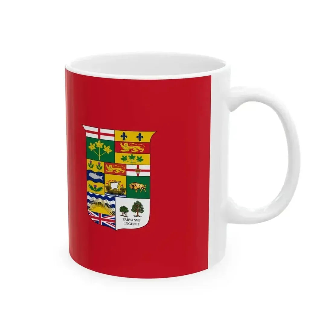 Canadian Red Ensign 1896 (Canada) White Coffee Mug - Go Mug Yourself