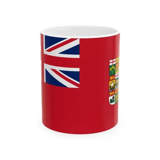 Canadian Red Ensign 1907-1922 (Canada) White Coffee Mug 11oz - Go Mug Yourself