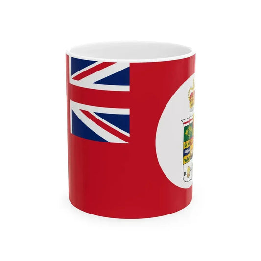 Canadian Red Ensign Crown 1873 2 (Canada) White Coffee Mug 11oz - Go Mug Yourself