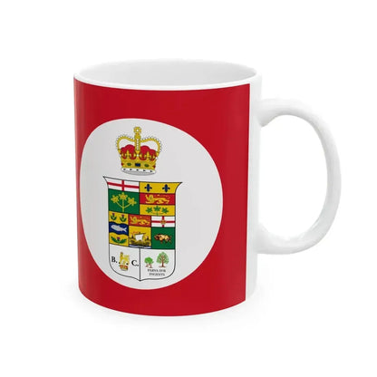 Canadian Red Ensign Crown 1873 2 (Canada) White Coffee Mug - Go Mug Yourself