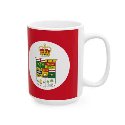 Canadian Red Ensign Crown 1873 2 (Canada) White Coffee Mug - Go Mug Yourself