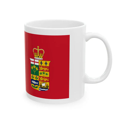 Canadian Red Ensign crown18681921 (Canada) White Coffee Mug - Go Mug Yourself