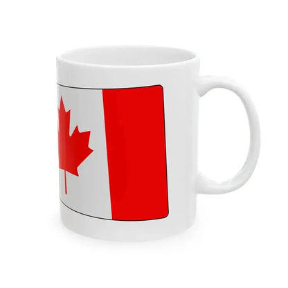 Canadian Rowing Blade (Canada) White Coffee Mug - Go Mug Yourself