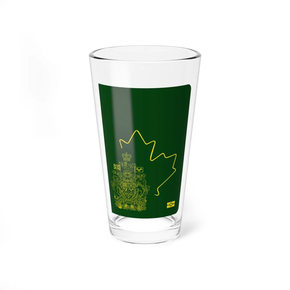 Canadian Special Passport - Pint Glass 16oz-16oz-Go Mug Yourself