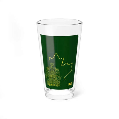 Canadian Special Passport - Pint Glass 16oz 16oz - Go Mug Yourself