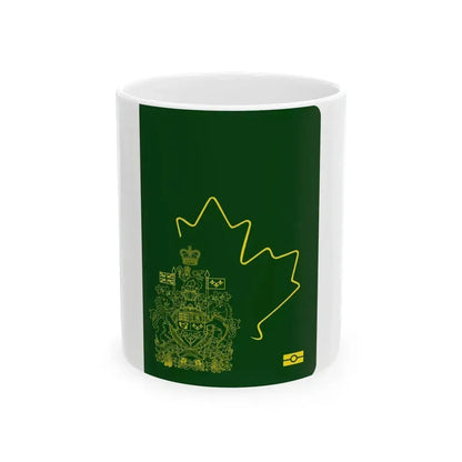 Canadian Special Passport - White Coffee Mug 11oz - Go Mug Yourself