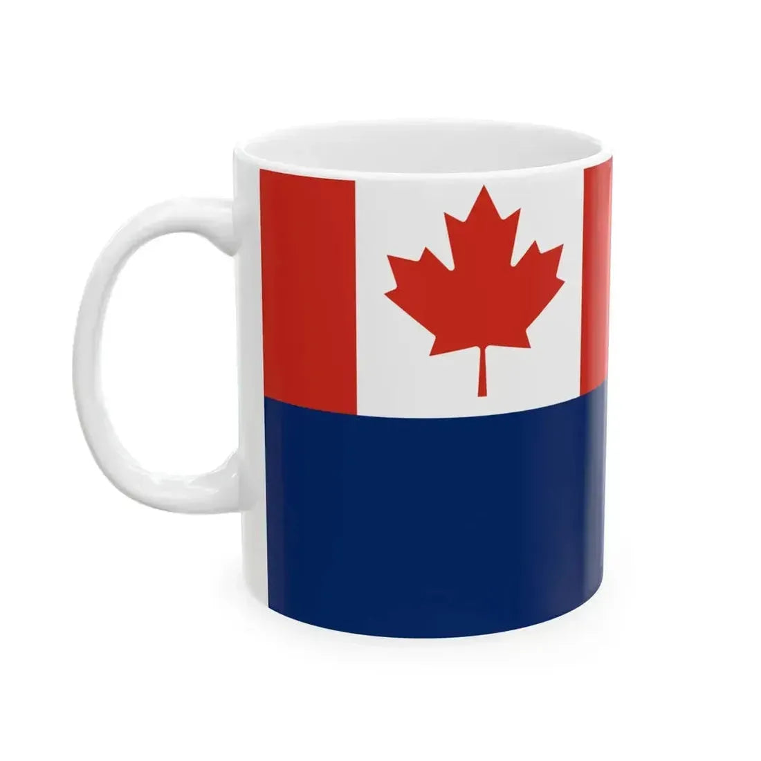 Canadian Turks and Caicos flag (Canada) White Coffee Mug - Go Mug Yourself