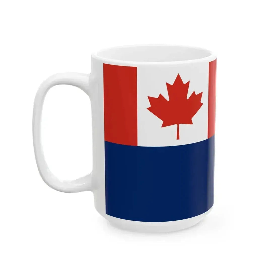 Canadian Turks and Caicos flag (Canada) White Coffee Mug - Go Mug Yourself