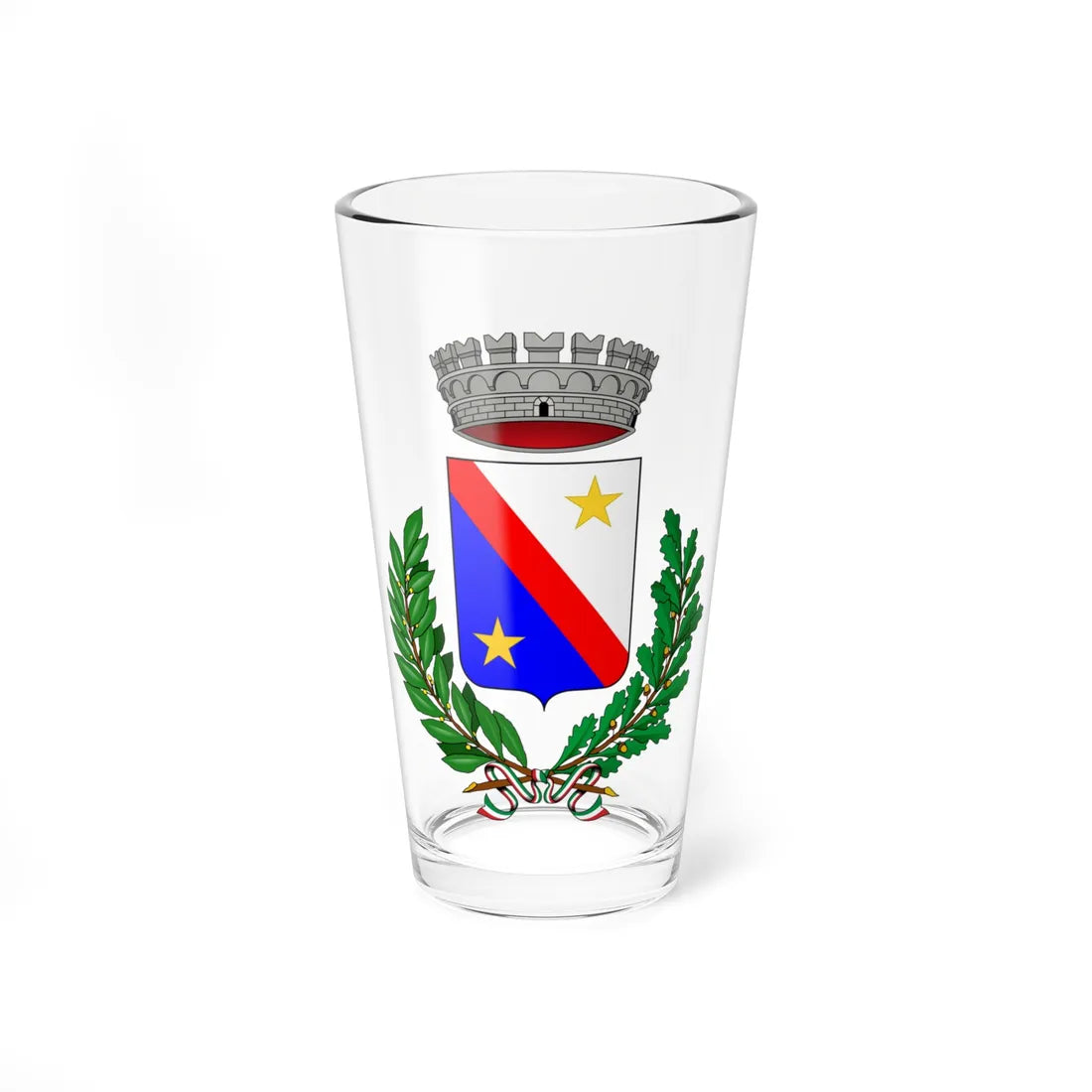 Canale Italia-Stemma (Italy) (Coat of Arms) Pint Glass 16oz - Go Mug Yourself