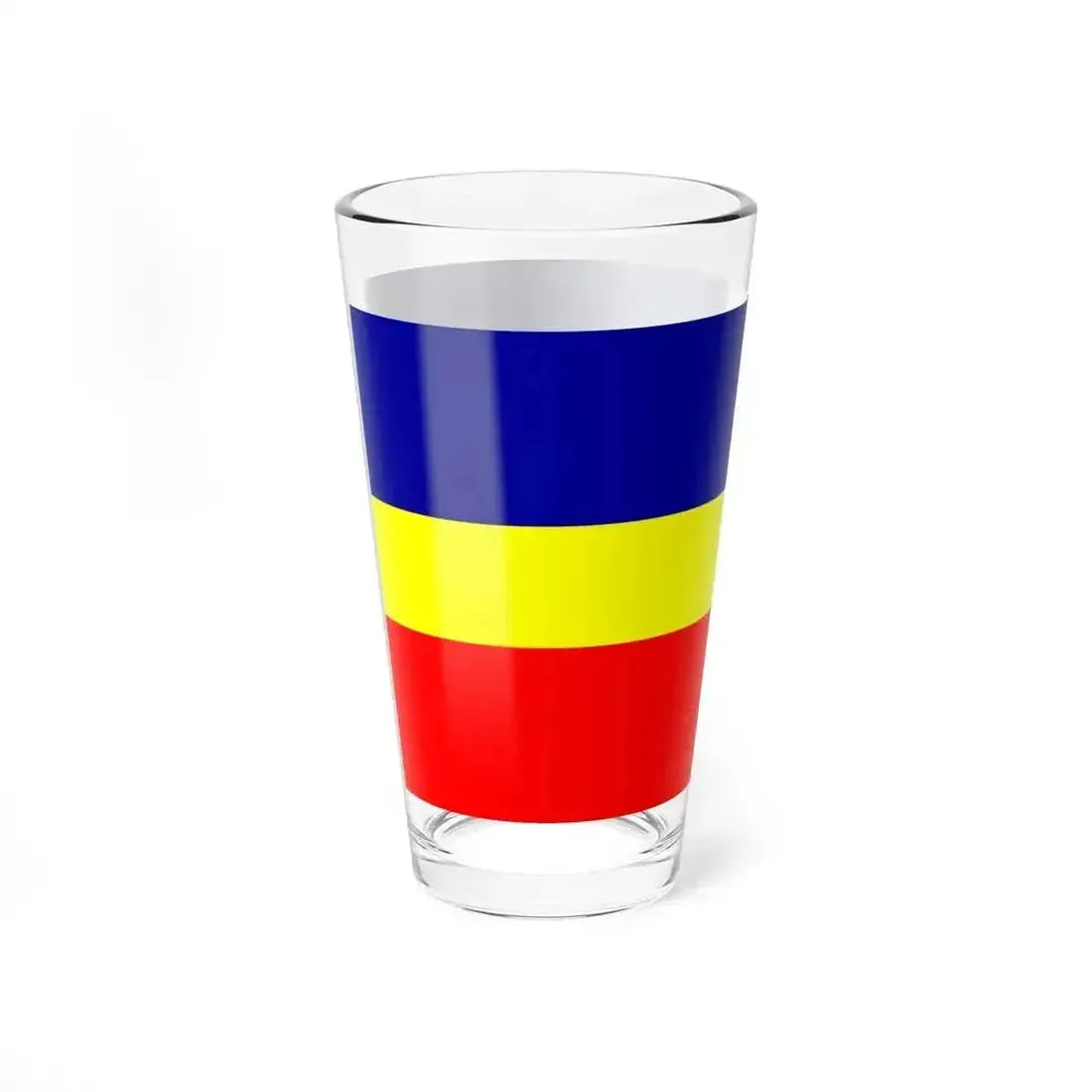 Canar Flag (Ecuador) Pint Glass 16oz - Go Mug Yourself
