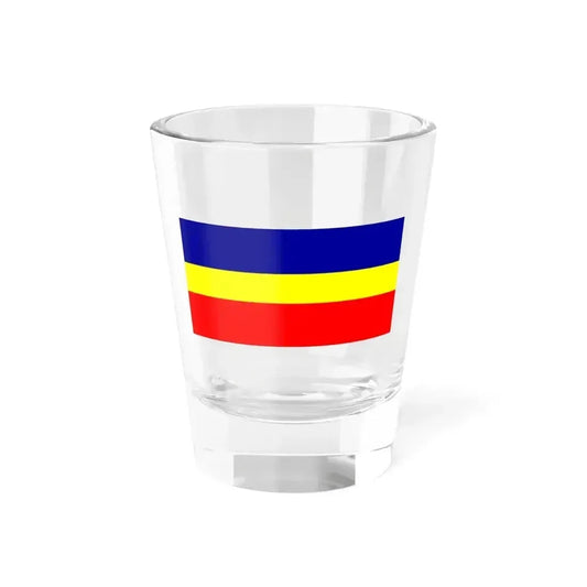 Canar Flag (Ecuador) Shot Glass 1.5oz 1.5oz - Go Mug Yourself