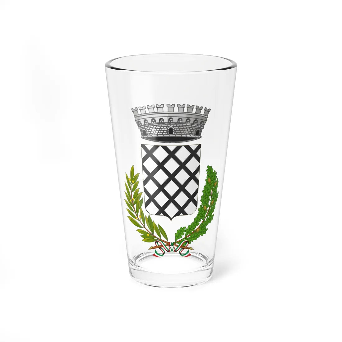 Cancellara-Stemma (Italy) (Coat of Arms) Pint Glass 16oz 16oz - Go Mug Yourself