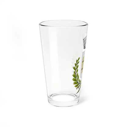 Cancello ed Arnone-Stemma (Italy) (Coat of Arms) Pint Glass 16oz - Go Mug Yourself