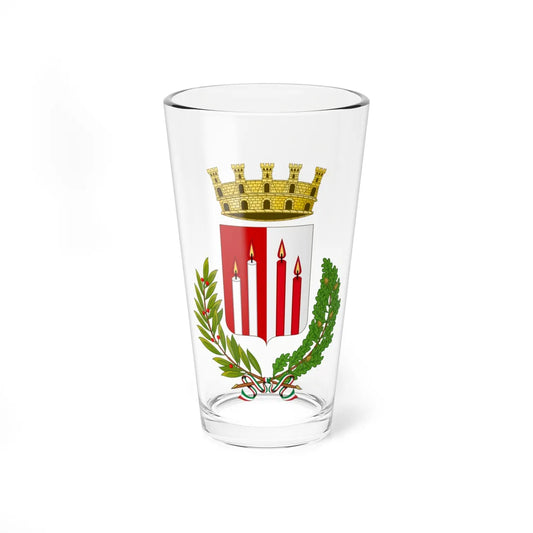 Candelo-Stemma (Italy) (Coat of Arms) Pint Glass 16oz 16oz - Go Mug Yourself