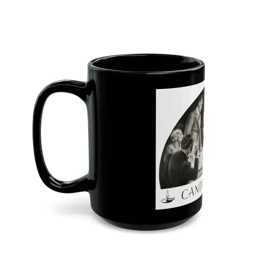 Candle Of Life, Woman's World, December 1936 - Black Coffee Mug - Go Mug Yourself