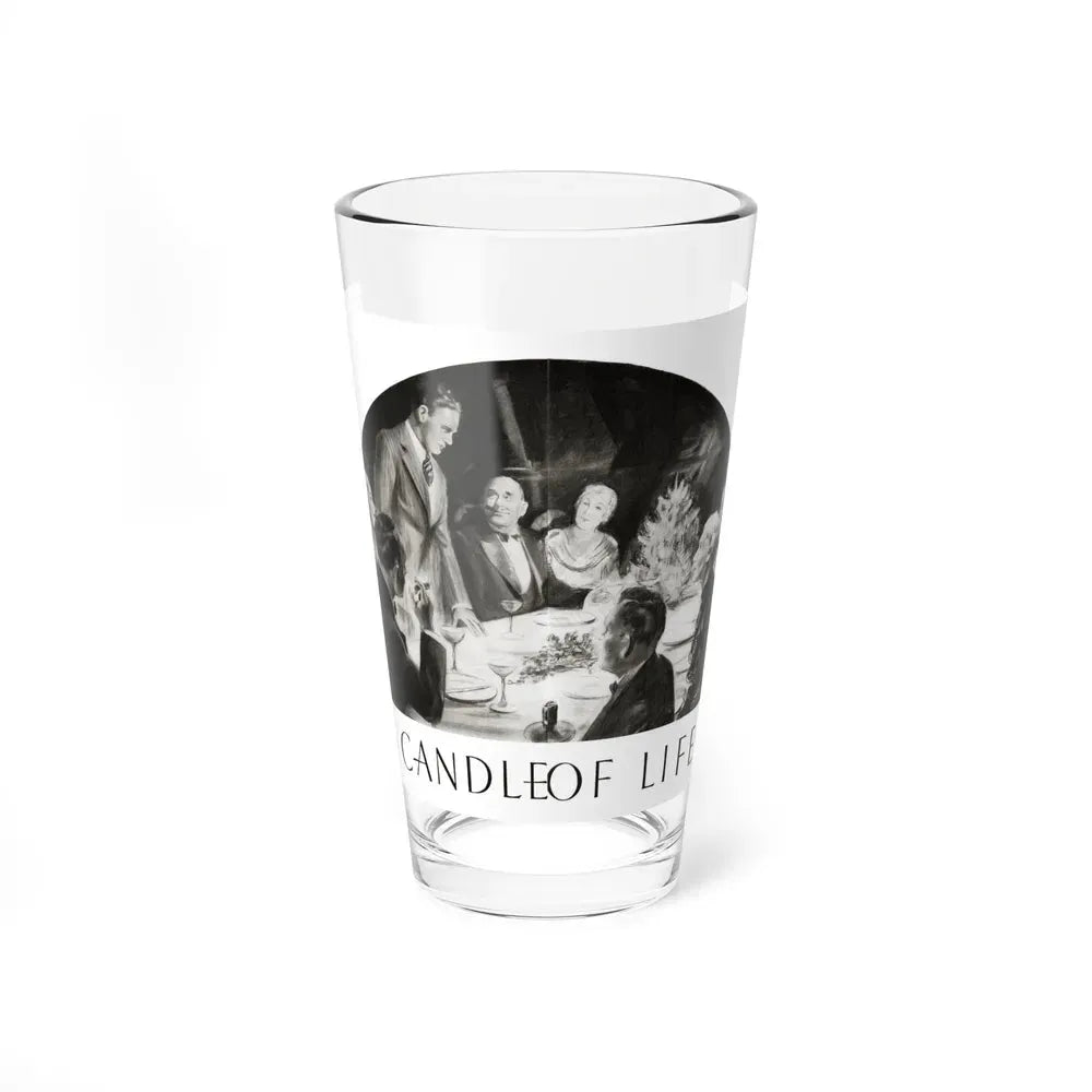 Candle Of Life, Woman's World, December 1936 (Magazine Illustration) Pint Glass 16oz 16oz - Go Mug Yourself
