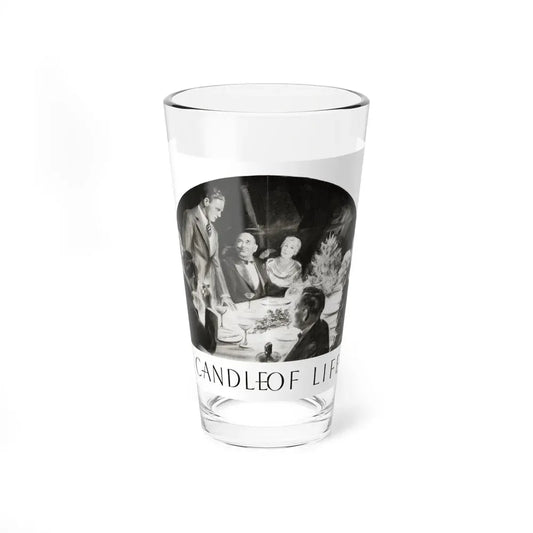 Candle Of Life, Woman's World, December 1936 (Magazine Illustration) Pint Glass 16oz 16oz - Go Mug Yourself