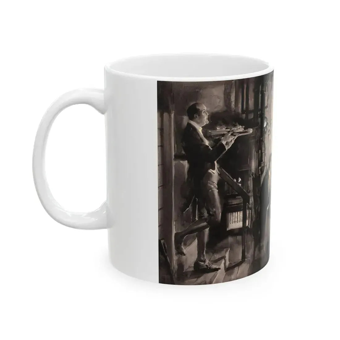 Candlelight Dinner - White Coffee Mug - Go Mug Yourself