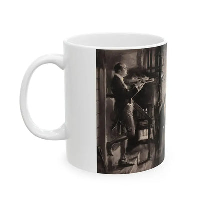 Candlelight Dinner - White Coffee Mug - Go Mug Yourself