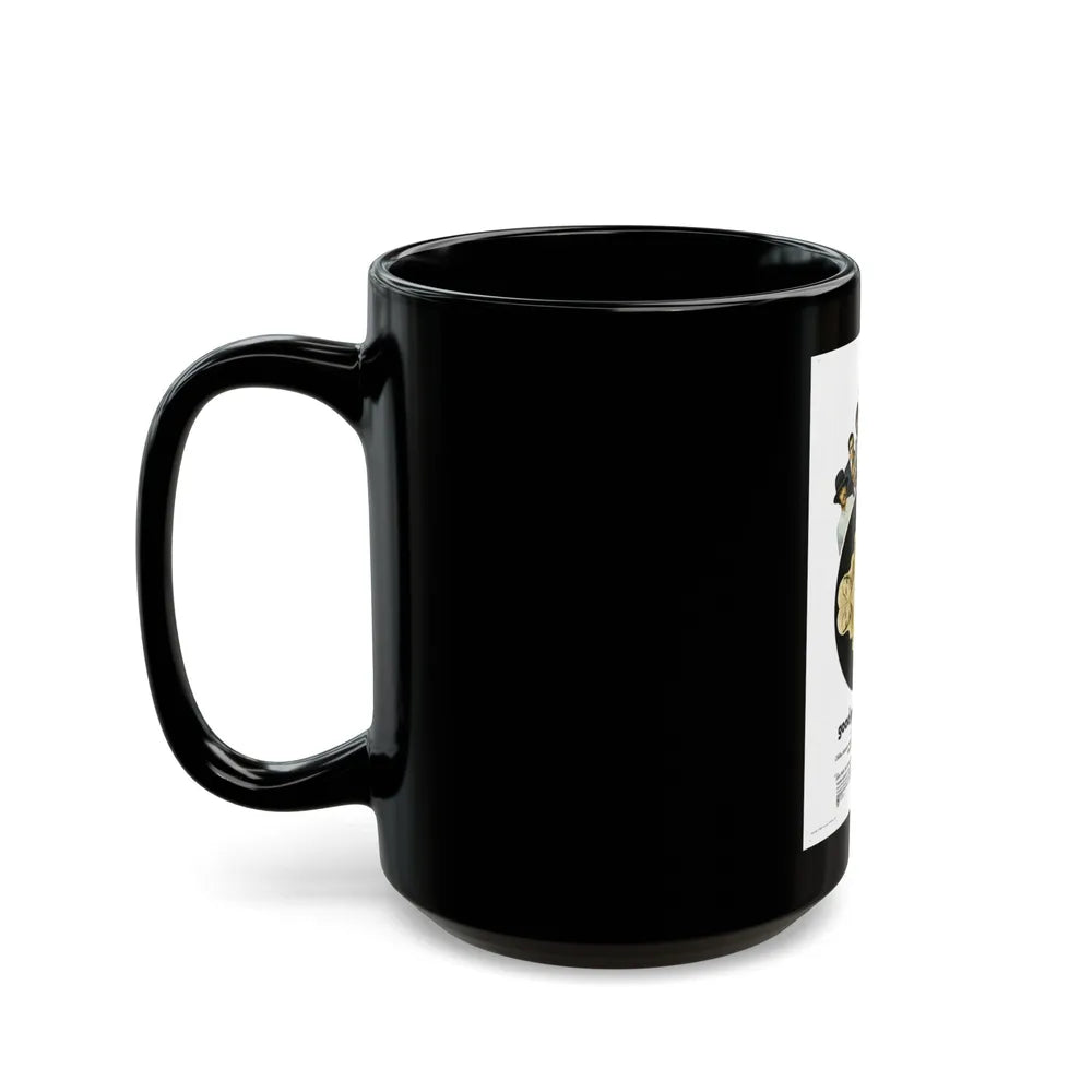 CANDY 1968 Movie Poster - Black Coffee Mug-Go Mug Yourself