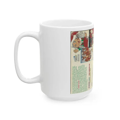 CANDY CLAUS (VHS COVER) - White Coffee Mug - Go Mug Yourself