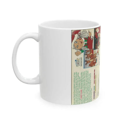 CANDY CLAUS (VHS COVER) - White Coffee Mug - Go Mug Yourself
