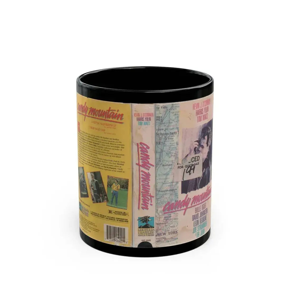 CANDY MOUTAIN (VHS COVER) - Black Coffee Mug 11oz - Go Mug Yourself