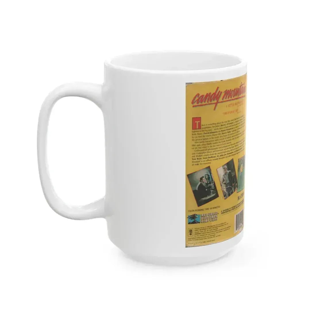 CANDY MOUTAIN (VHS COVER) - White Coffee Mug - Go Mug Yourself