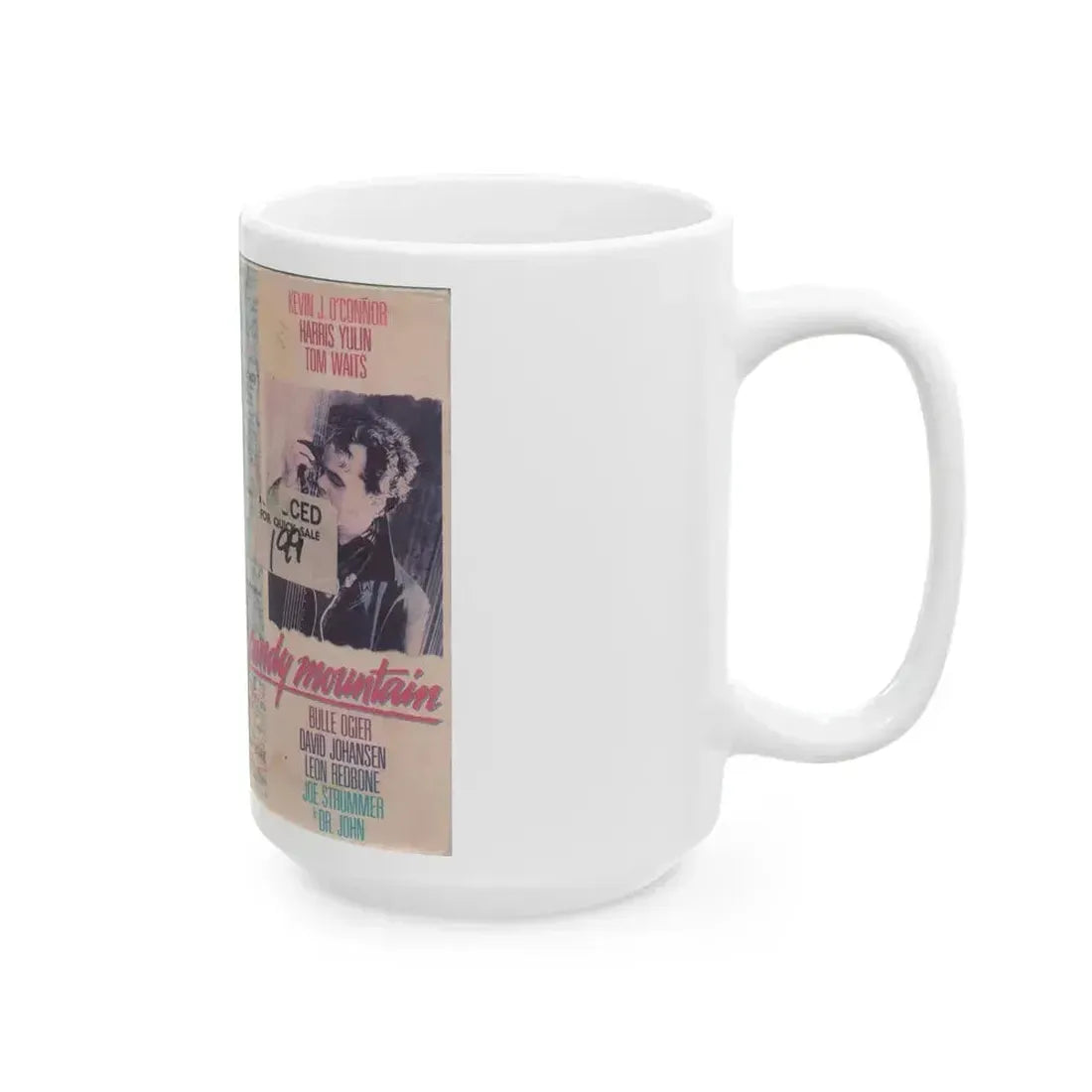 CANDY MOUTAIN (VHS COVER) - White Coffee Mug - Go Mug Yourself