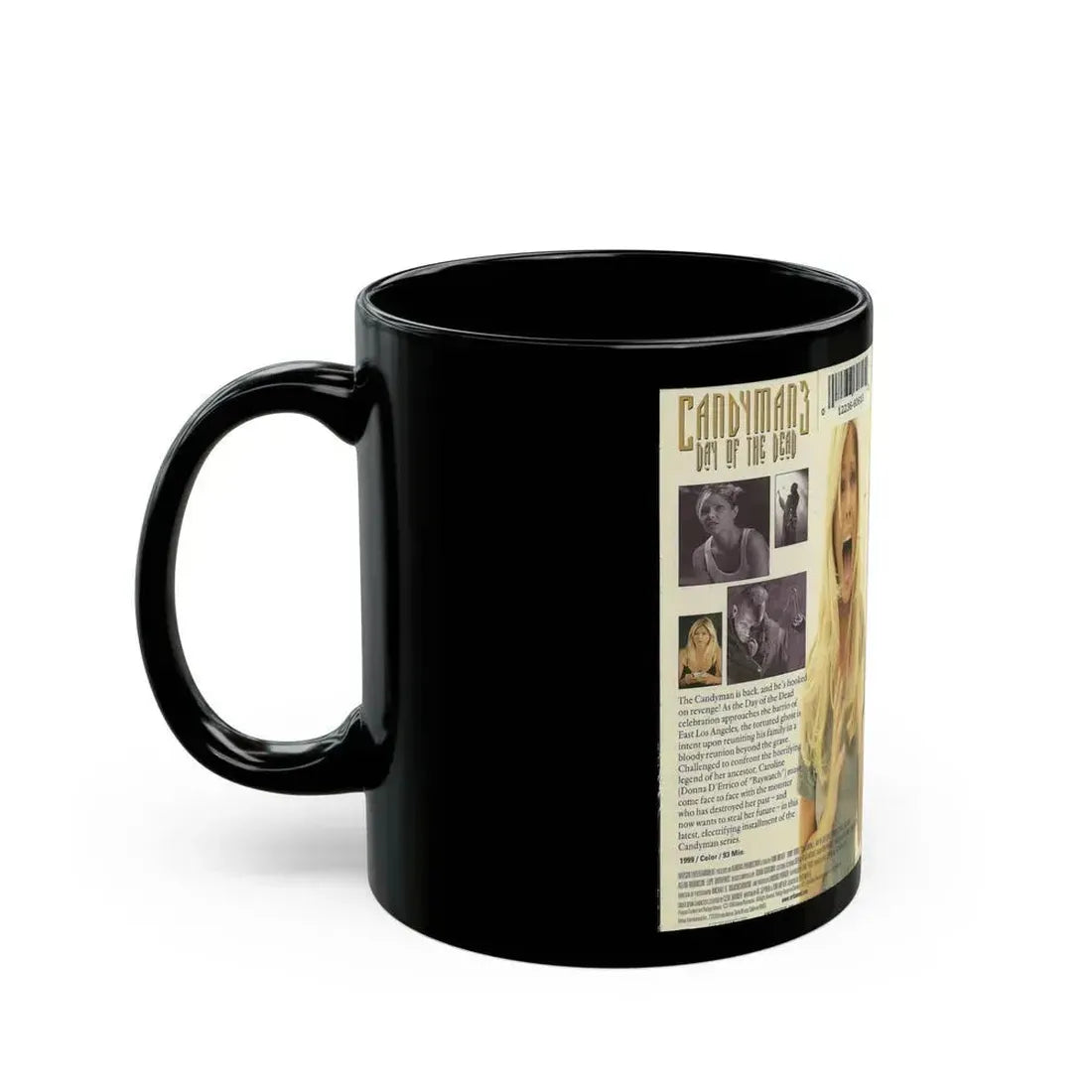 CANDYMAN 3 DAY OF THE DEAD (VHS COVER) - Black Coffee Mug - Go Mug Yourself