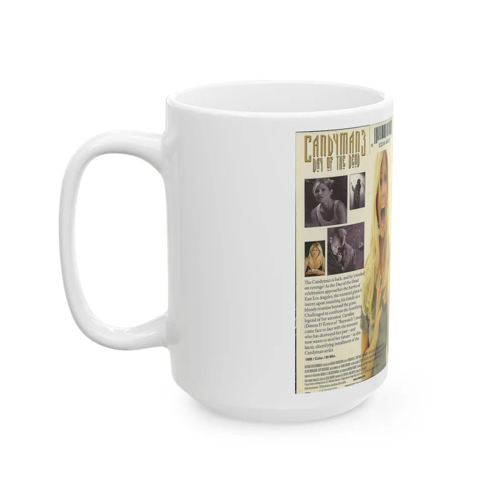 CANDYMAN 3 DAY OF THE DEAD (VHS COVER) - White Coffee Mug-Go Mug Yourself