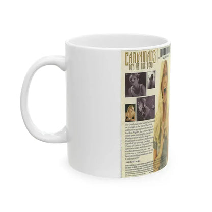 CANDYMAN 3 DAY OF THE DEAD (VHS COVER) - White Coffee Mug - Go Mug Yourself