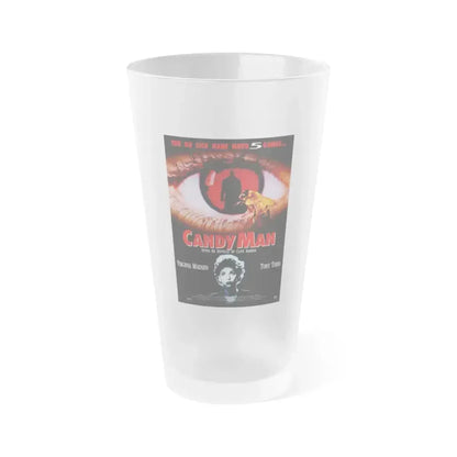 CANDYMAN (DANISH) 1992 Movie Poster - Frosted Pint Glass 16oz 16oz Frosted - Go Mug Yourself
