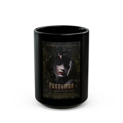 CANDYMAN FAREWELL TO THE FLESH 1995 Movie Poster - Black Coffee Mug 15oz - Go Mug Yourself