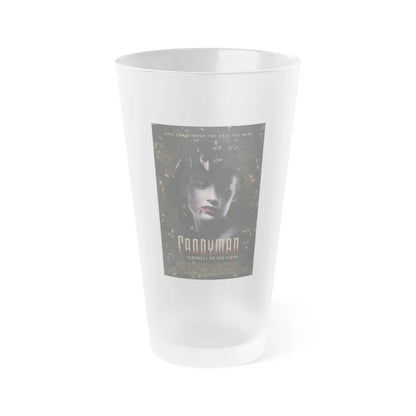 CANDYMAN FAREWELL TO THE FLESH 1995 Movie Poster - Frosted Pint Glass 16oz-16oz-Frosted-Go Mug Yourself