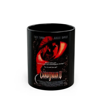 CANDYMAN II (DANISH) 1995 Movie Poster - Black Coffee Mug 11oz - Go Mug Yourself