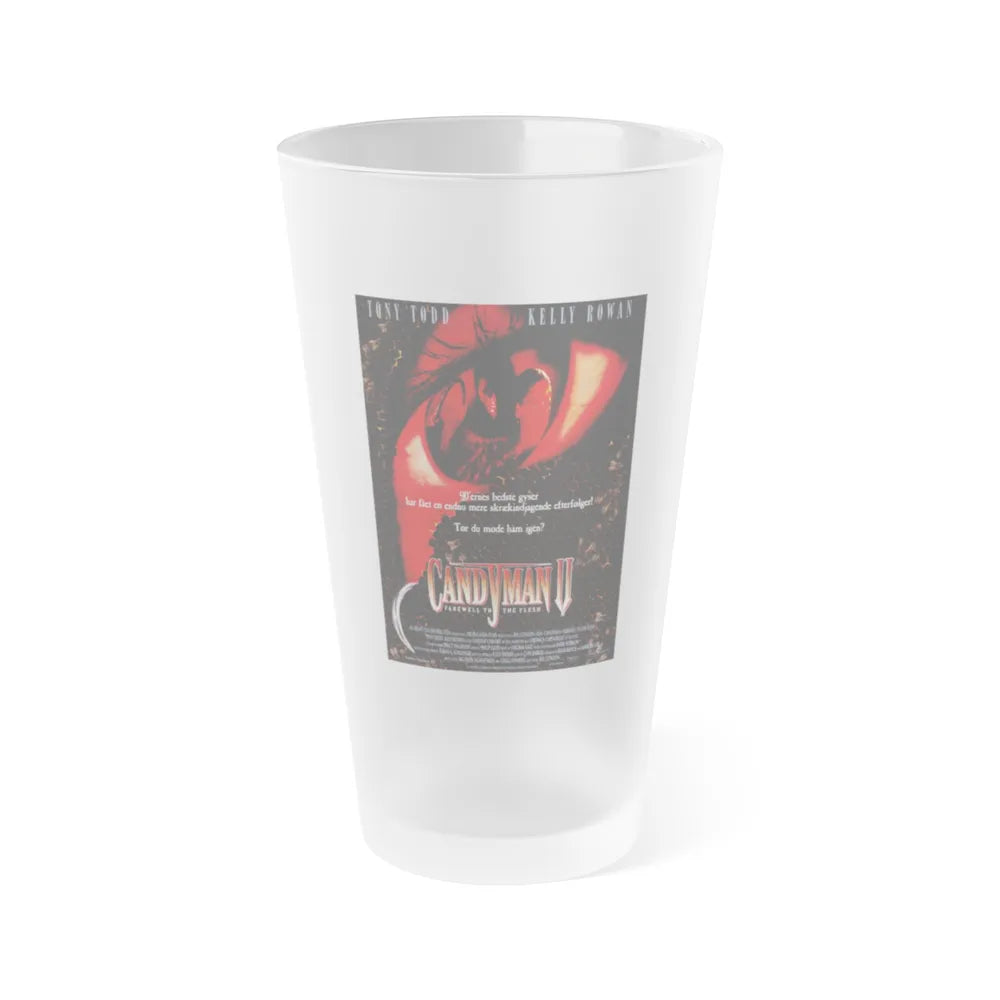 CANDYMAN II (DANISH) 1995 Movie Poster - Frosted Pint Glass 16oz-16oz-Frosted-Go Mug Yourself