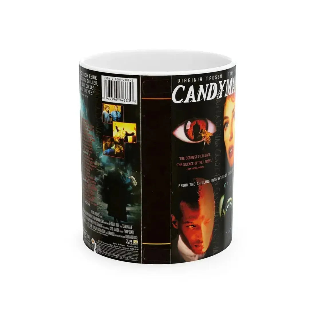 CANDYMAN (VHS COVER) - White Coffee Mug 11oz - Go Mug Yourself