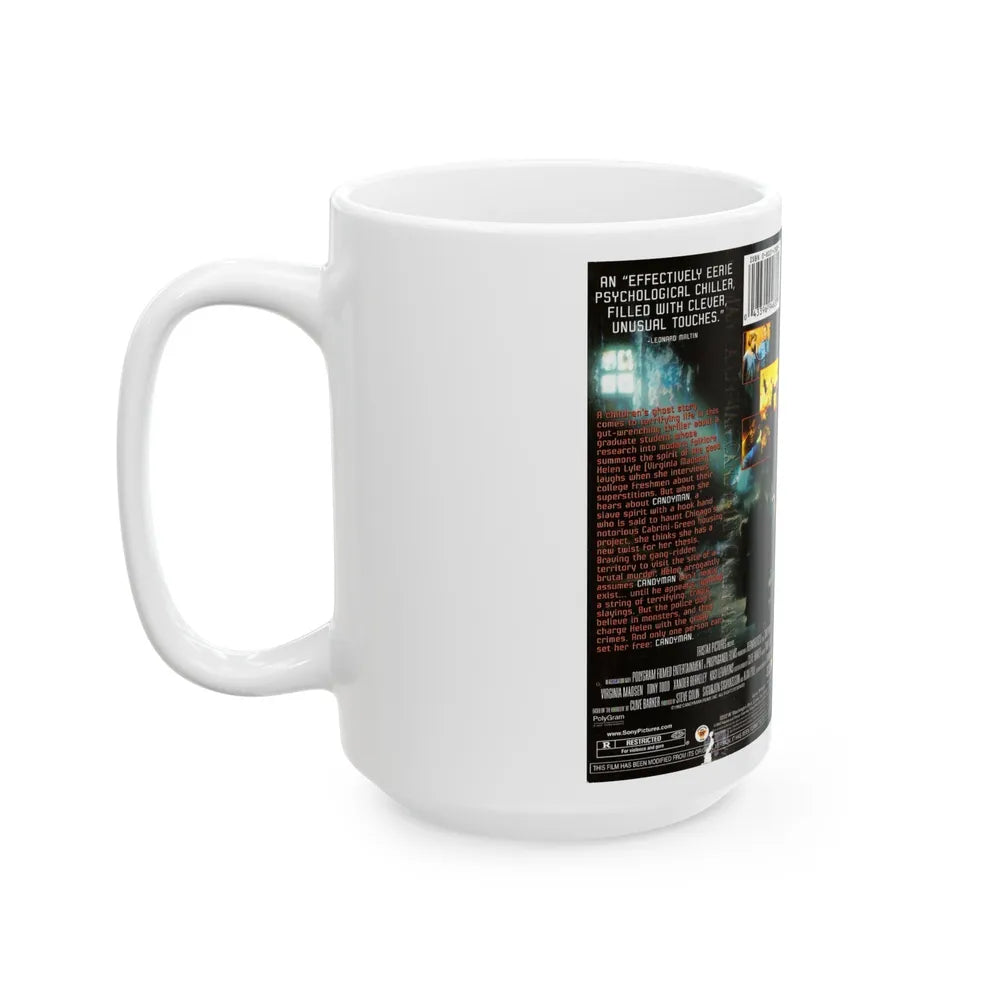 CANDYMAN (VHS COVER) - White Coffee Mug-Go Mug Yourself