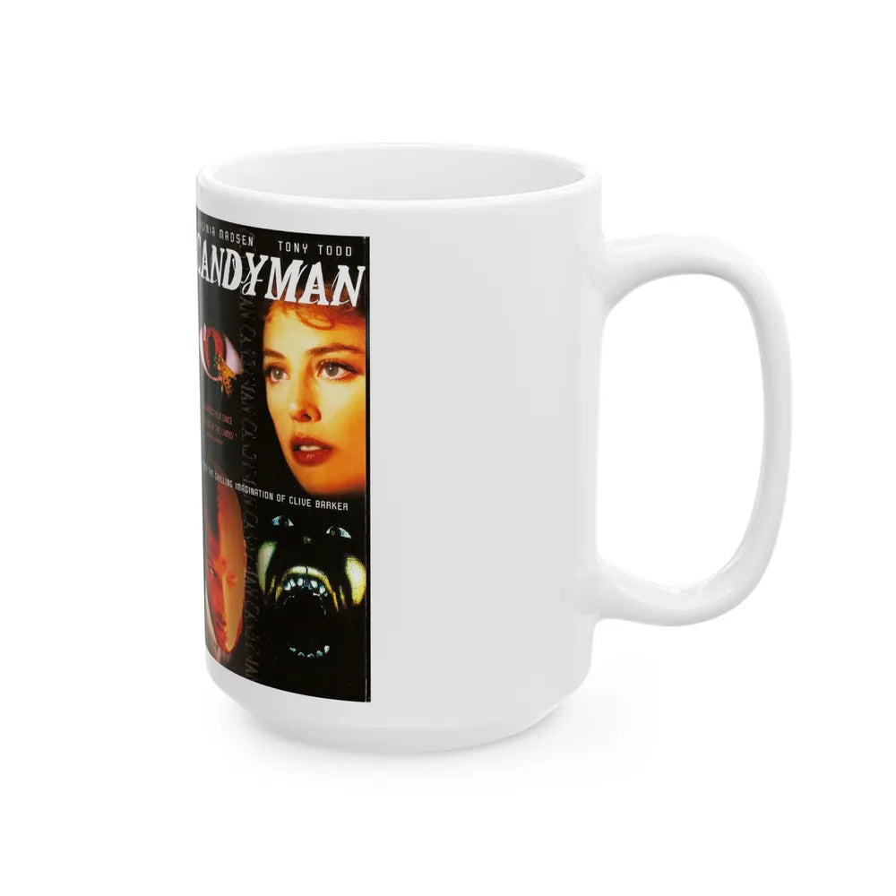 CANDYMAN (VHS COVER) - White Coffee Mug-Go Mug Yourself