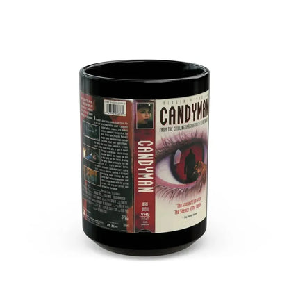 CANDYMAN VIRGINIA HADSEN (VHS COVER) - Black Coffee Mug 15oz - Go Mug Yourself