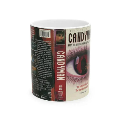 CANDYMAN VIRGINIA HADSEN (VHS COVER) - White Coffee Mug 11oz - Go Mug Yourself