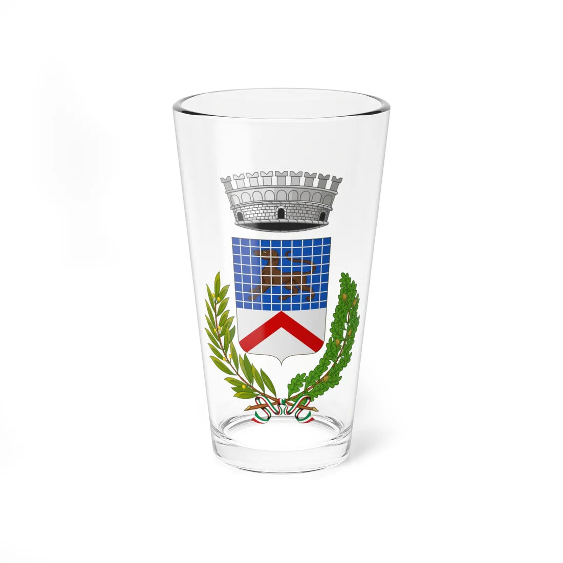 Canegrate-Stemma (Italy) (Coat of Arms) Pint Glass 16oz 16oz - Go Mug Yourself