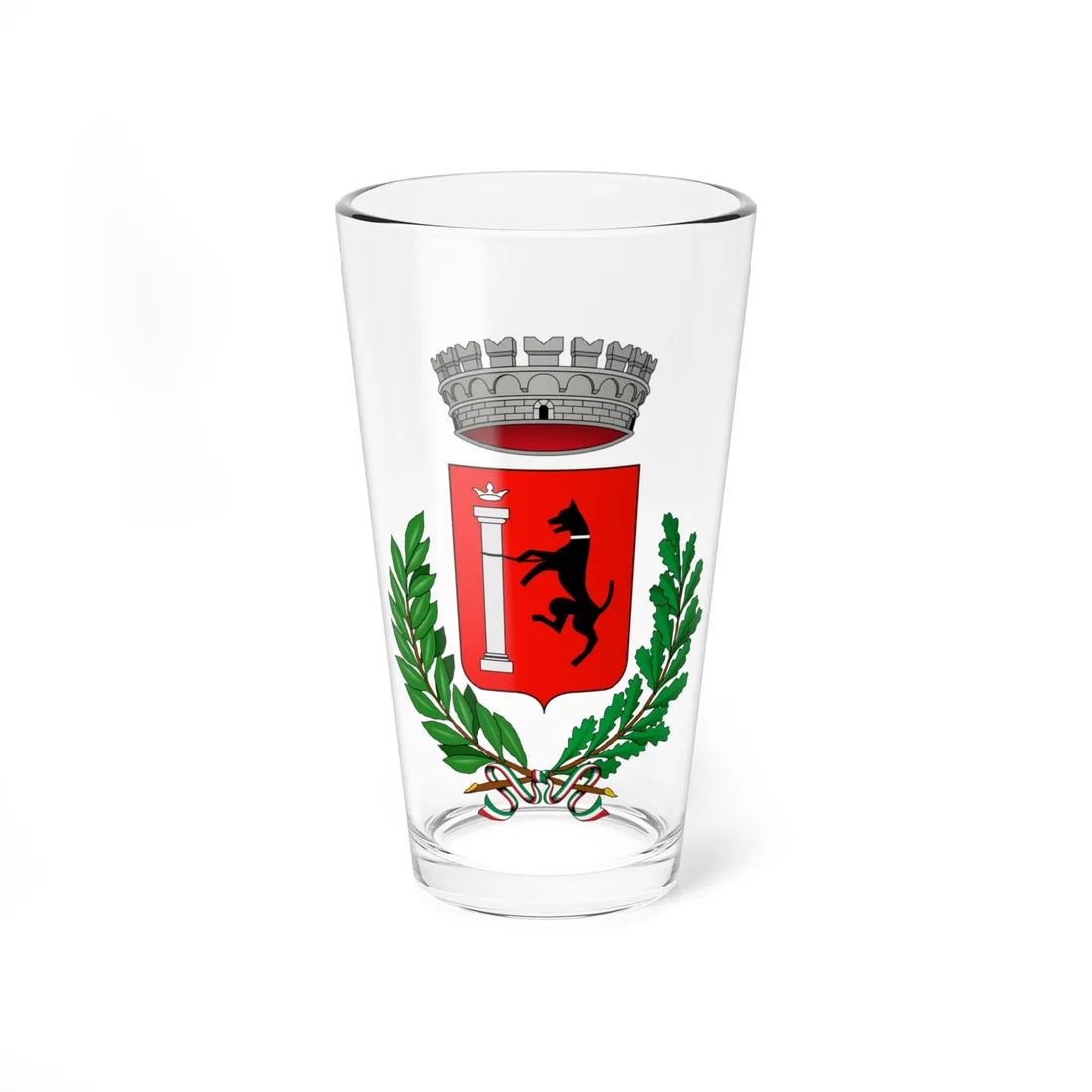Canistro-Stemma (Italy) (Coat of Arms) Pint Glass 16oz 16oz - Go Mug Yourself