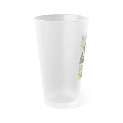 CANNIBAL FEROX (DANISH) 1981 Movie Poster - Frosted Pint Glass 16oz - Go Mug Yourself