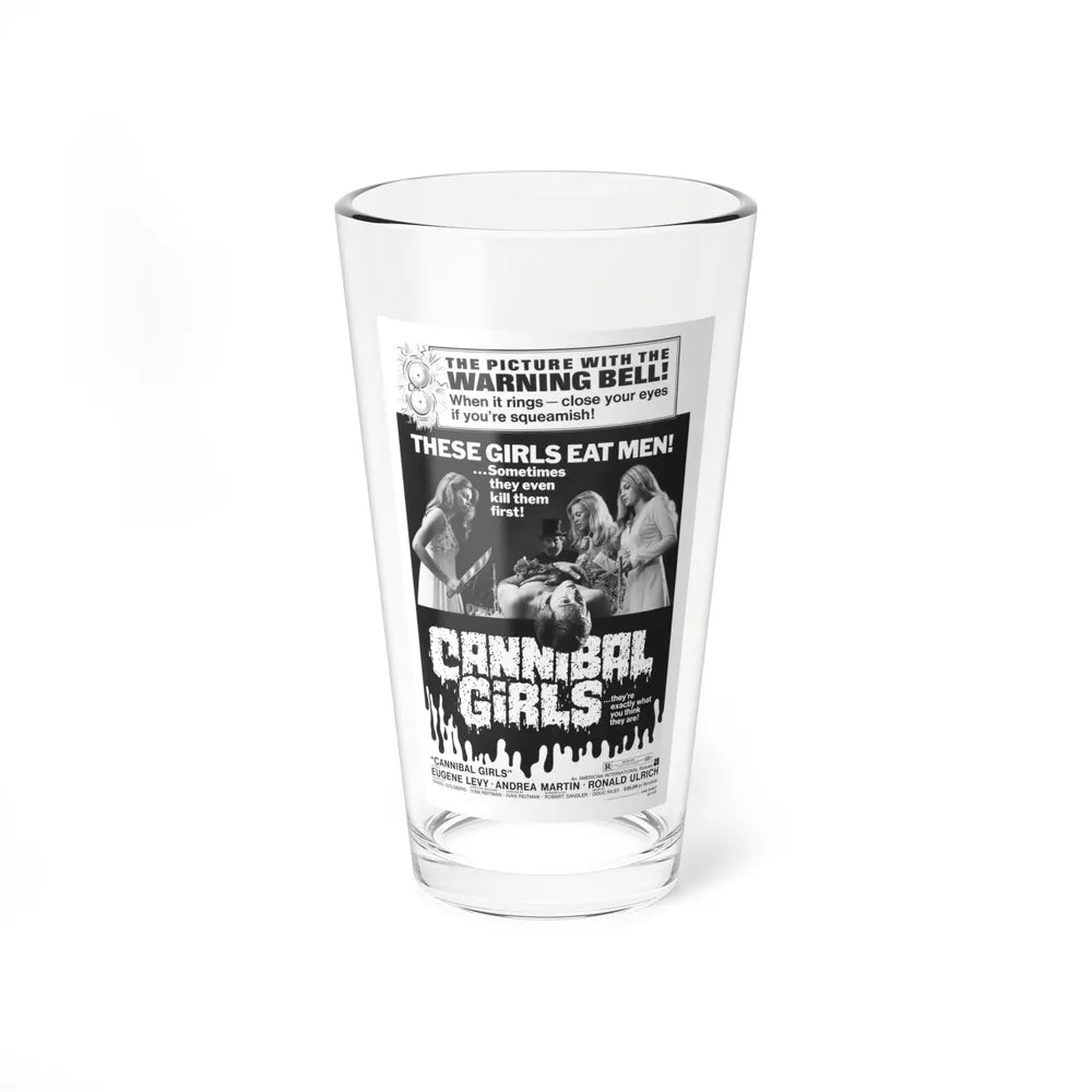 CANNIBAL GIRLS (2) 1973 Movie Poster - Pint Glass 16oz-16oz-Go Mug Yourself