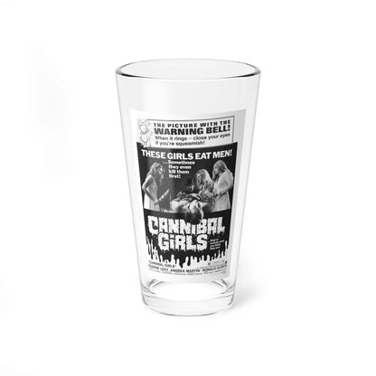 CANNIBAL GIRLS (2) 1973 Movie Poster - Pint Glass 16oz-16oz-Go Mug Yourself