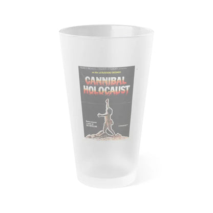 CANNIBAL HOLOCAUST (2) 1980 Movie Poster - Frosted Pint Glass 16oz-16oz-Frosted-Go Mug Yourself