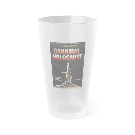 CANNIBAL HOLOCAUST (2) 1980 Movie Poster - Frosted Pint Glass 16oz 16oz Frosted - Go Mug Yourself