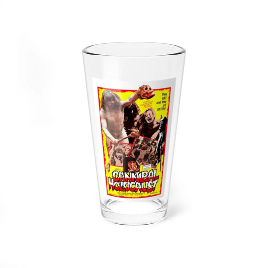 CANNIBAL HOLOCAUST (3) 1980 Movie Poster - Pint Glass 16oz-16oz-Go Mug Yourself